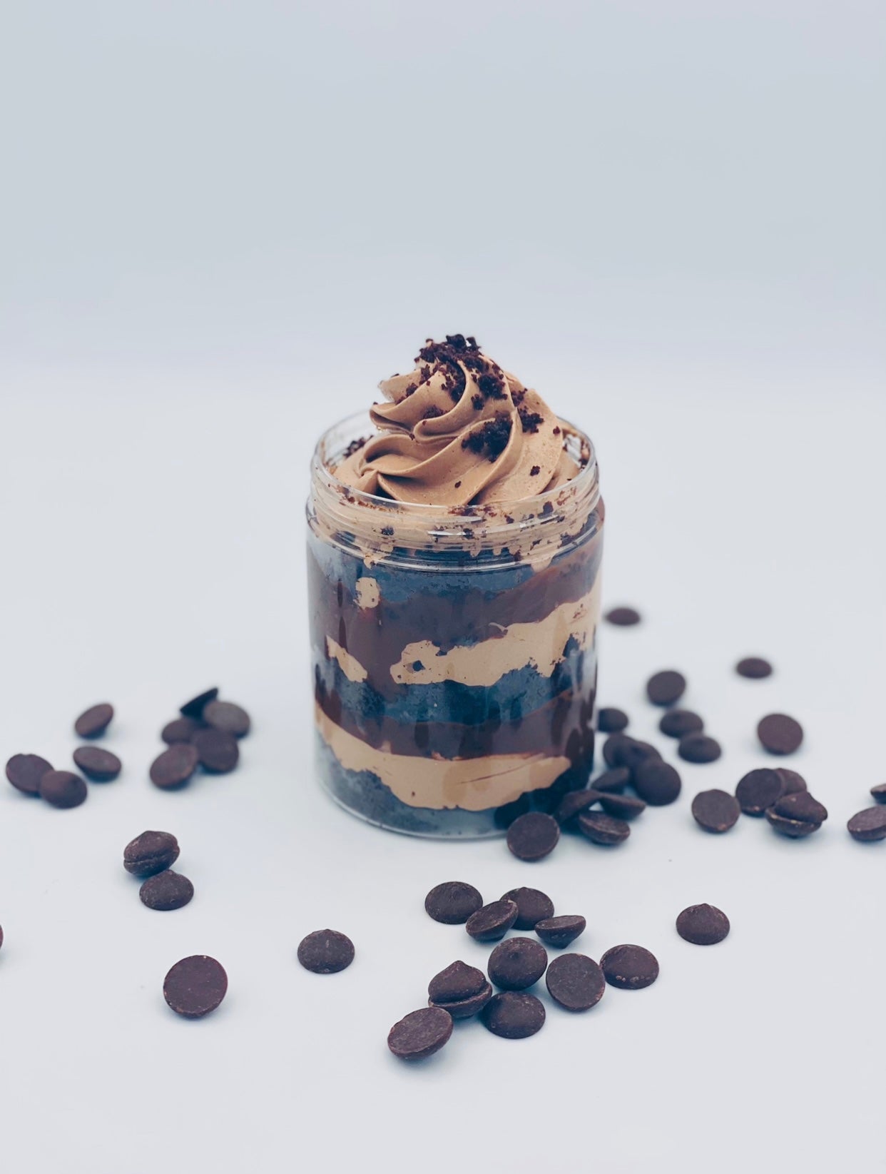 Triple Chocolate Cake Jar