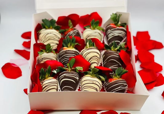 One Dozen Chocolate Covered Strawberries